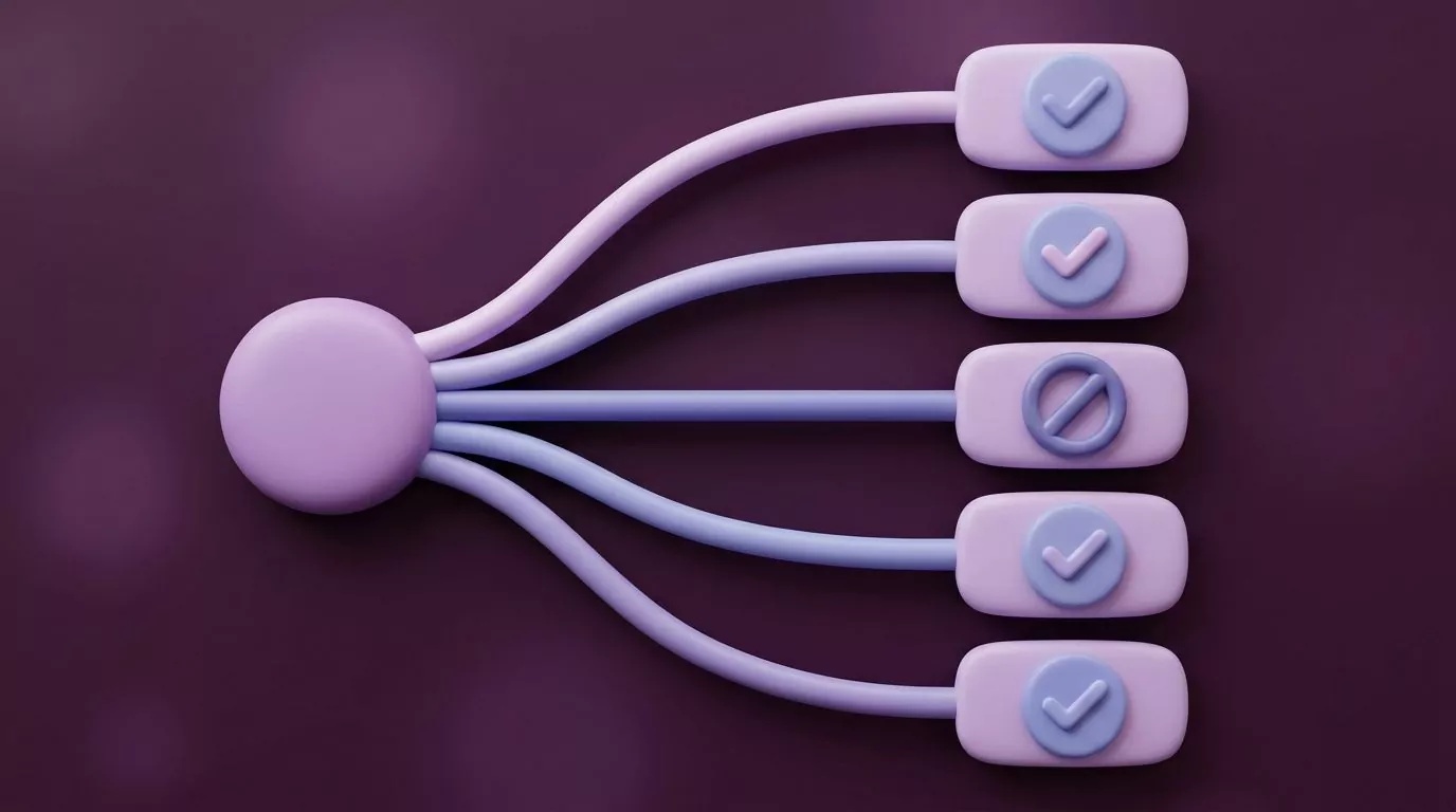 Branching diagram showing which desktop text fields accept dictated text and which ones block it