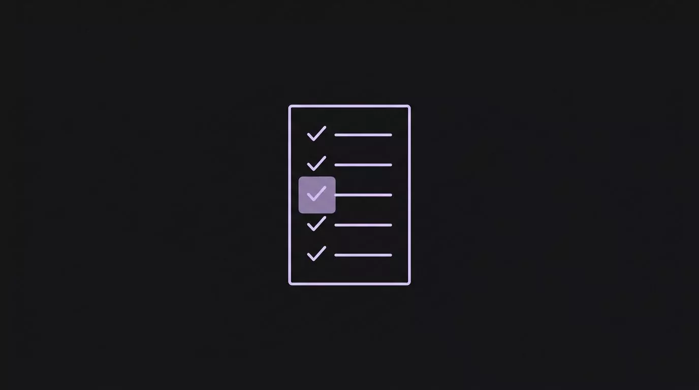 Checklist of the seven fields every SEO content brief must lock down